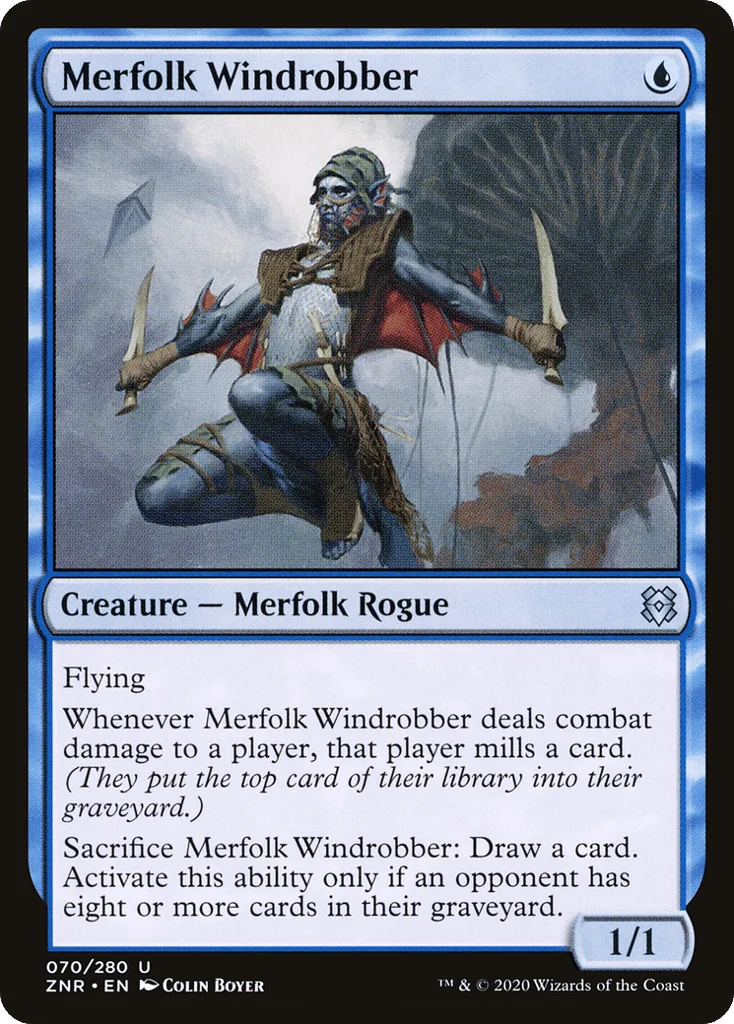 Merfolk Windrobber · Zendikar Rising