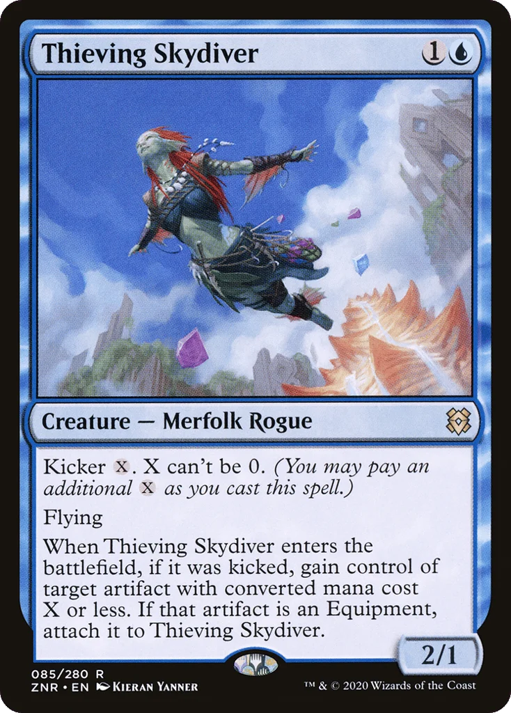 Thieving Skydiver · Zendikar Rising