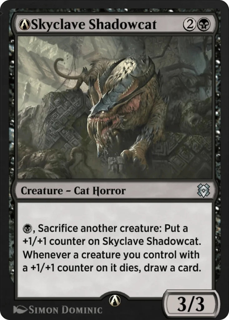 A-Skyclave Shadowcat · Zendikar Rising