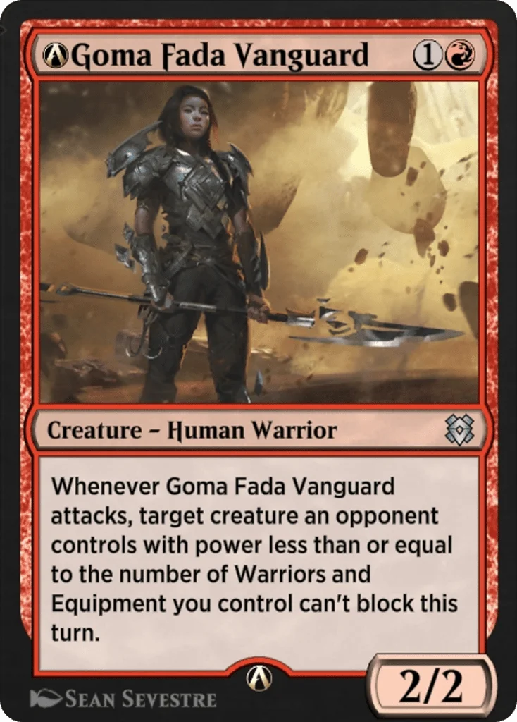 A-Goma Fada Vanguard · Zendikar Rising