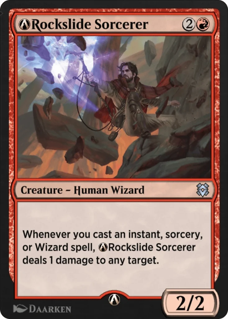 A-Rockslide Sorcerer · Zendikar Rising