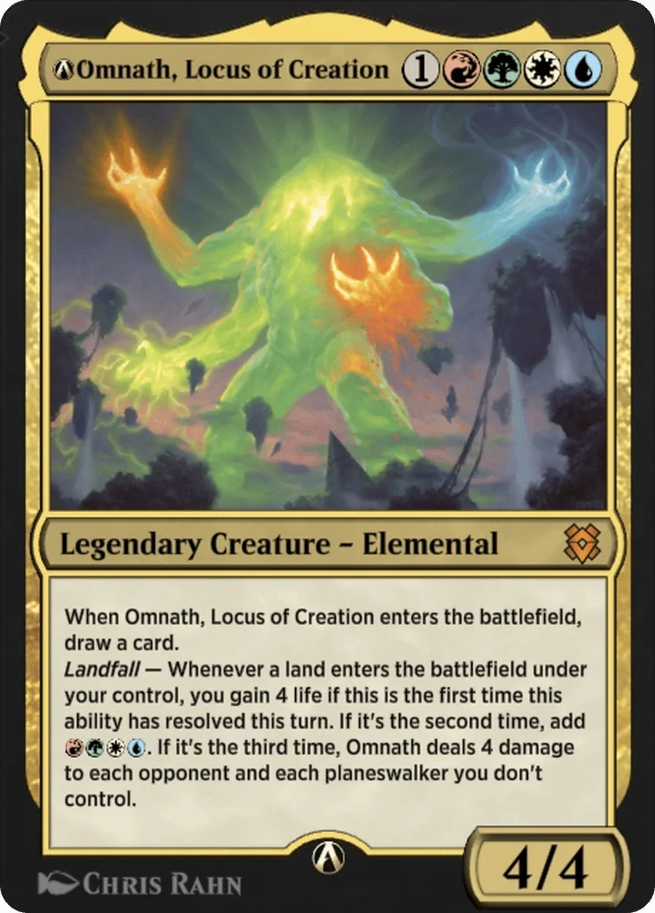 A-Omnath, Locus of Creation · Zendikar Rising