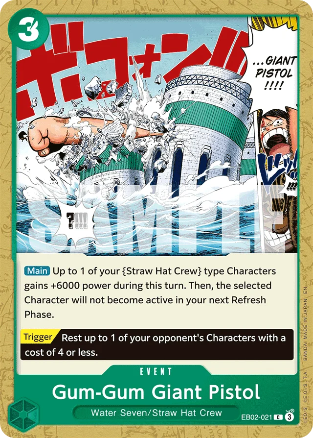 Gum-Gum Giant Pistol · Anime 25th Collection