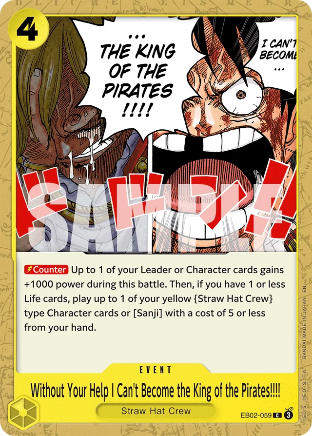 Without Your Help I Can't Become the King of the Pirates!!!! · Anime 25th Collection