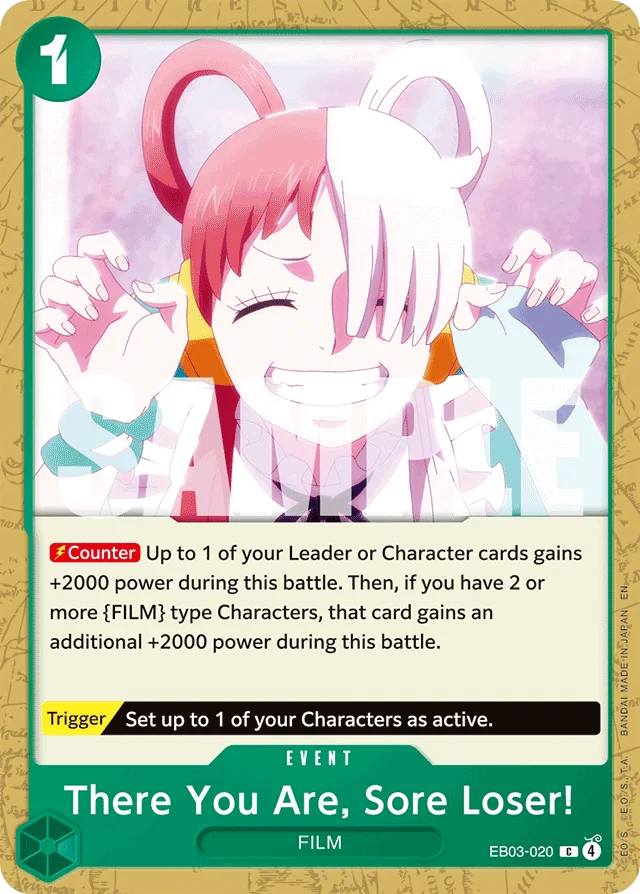 There You Are, Sore Loser! · Heroines Edition