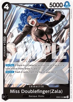 Miss Doublefinger(Zala)