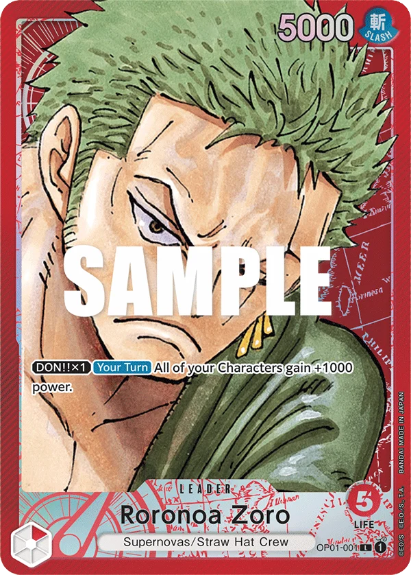 Roronoa Zoro · Romance Dawn