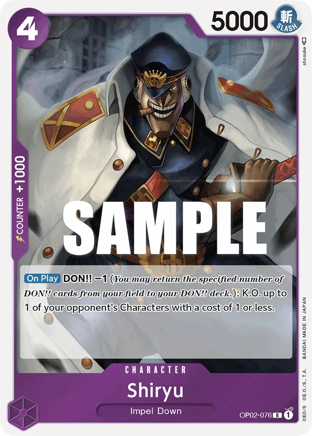 Shiryu · Paramount War