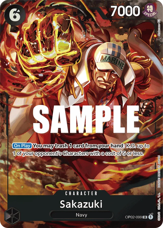 Sakazuki · Paramount War