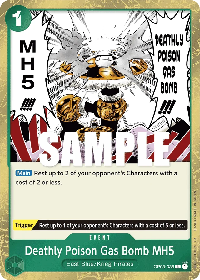 Deathly Poison Gas Bomb MH5 · Pillars of Strength