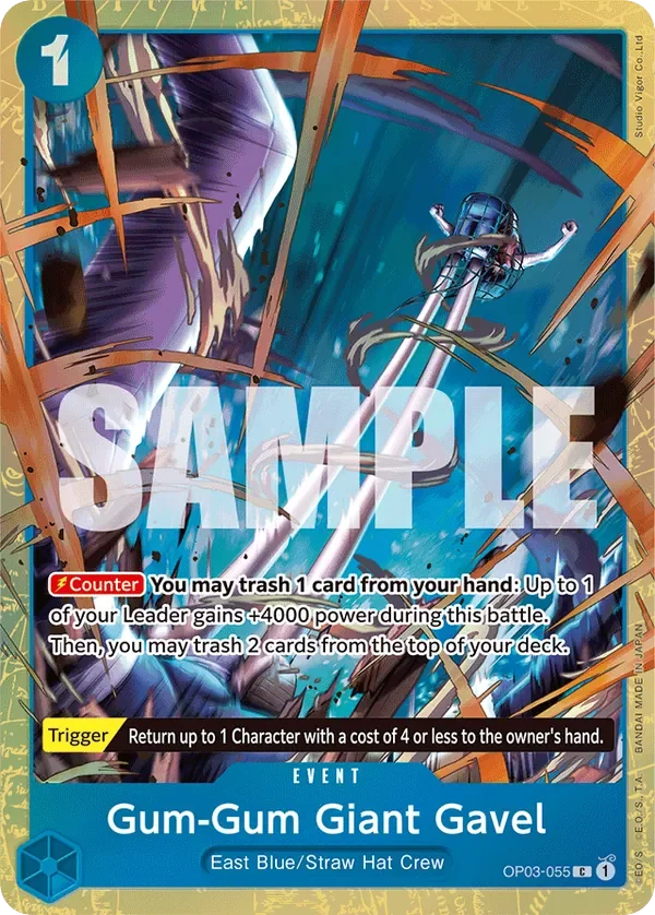Gum-Gum Giant Gavel · Pillars of Strength