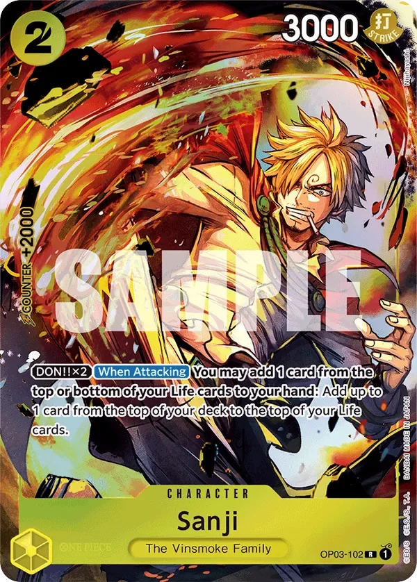 Sanji · Pillars of Strength