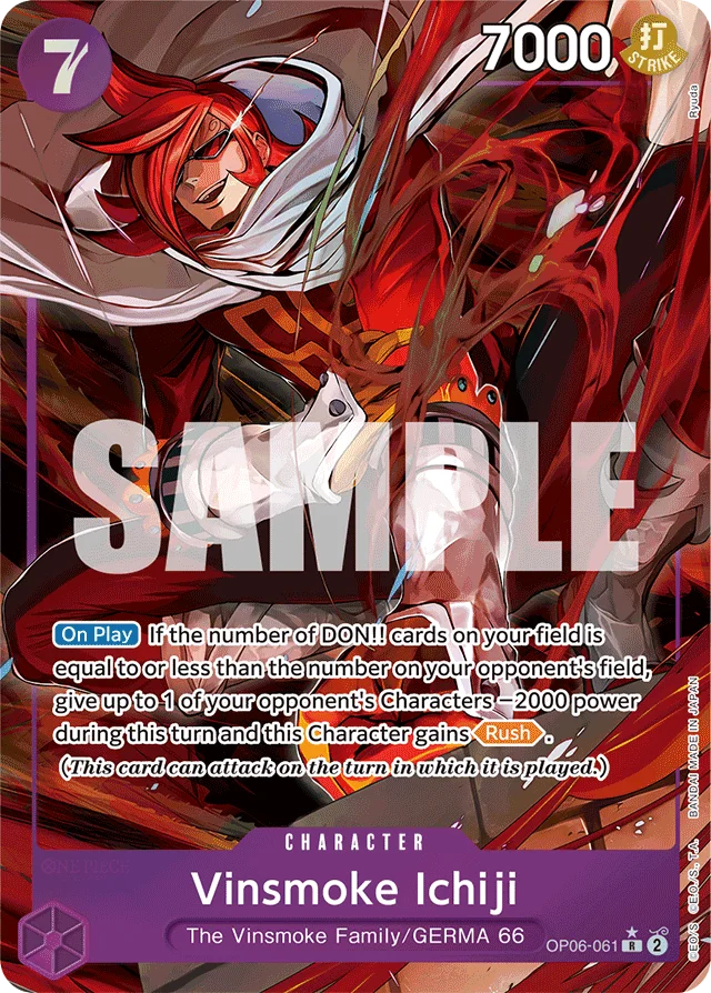 Vinsmoke Ichiji · Wings of the Captain