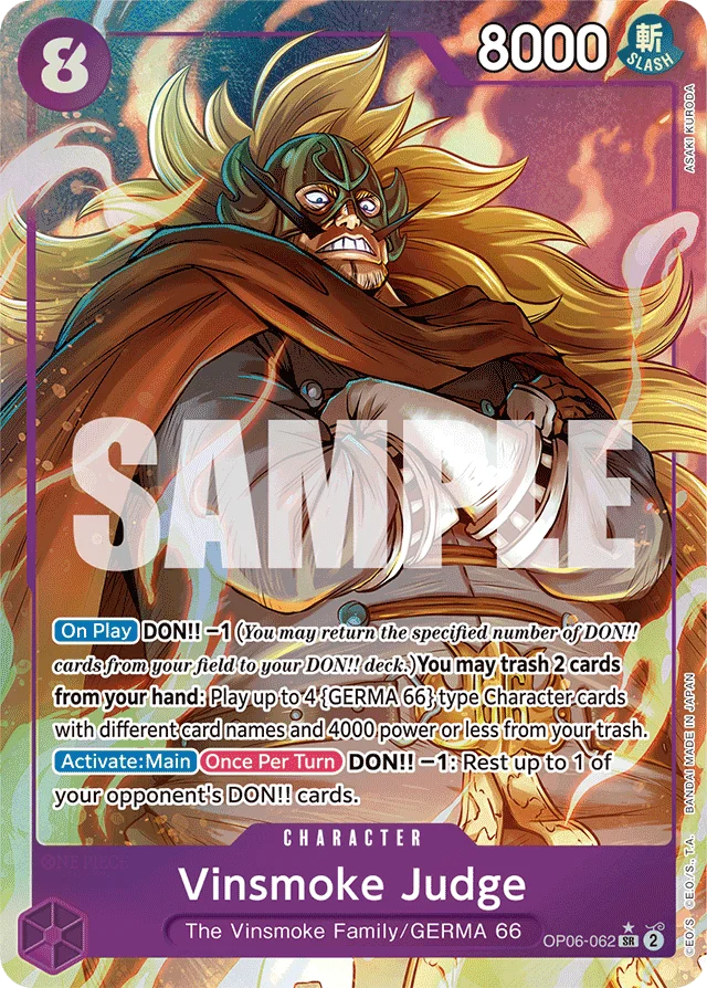 Vinsmoke Judge · Wings of the Captain