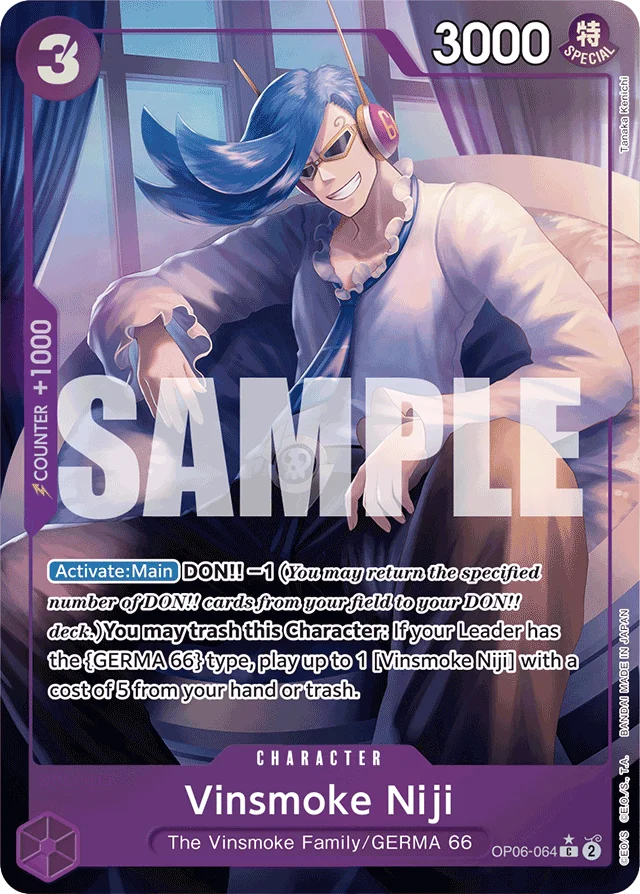 Vinsmoke Niji · Wings of the Captain