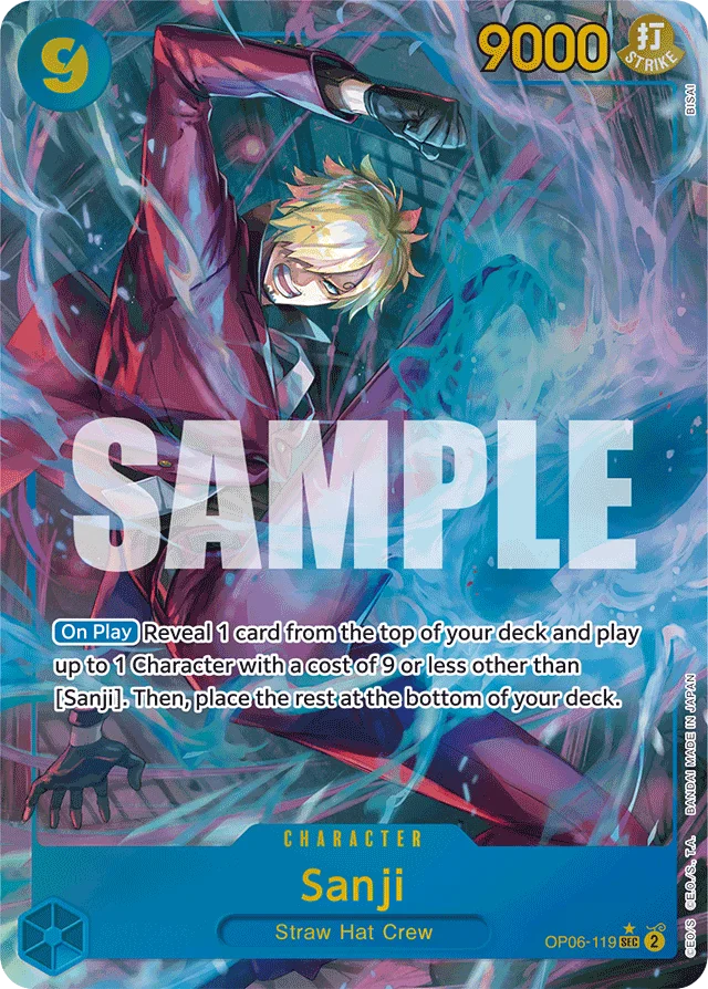 Sanji · Wings of the Captain