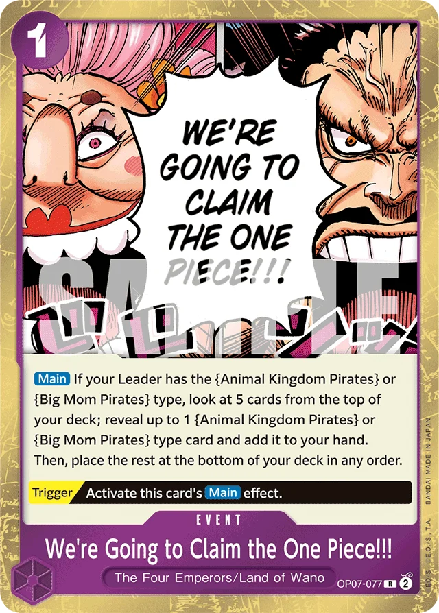 We're Going to Claim the One Piece!!! · 500 Years In The Future