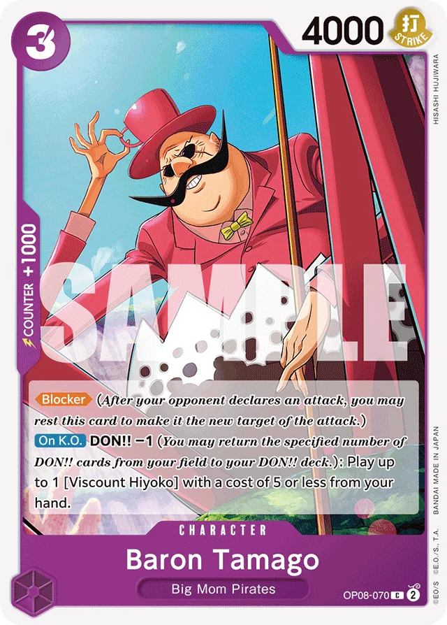 Baron Tamago · Two Legends