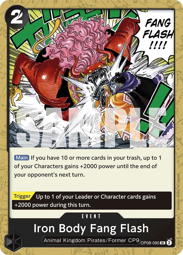 Iron Body Fang Flash · Two Legends
