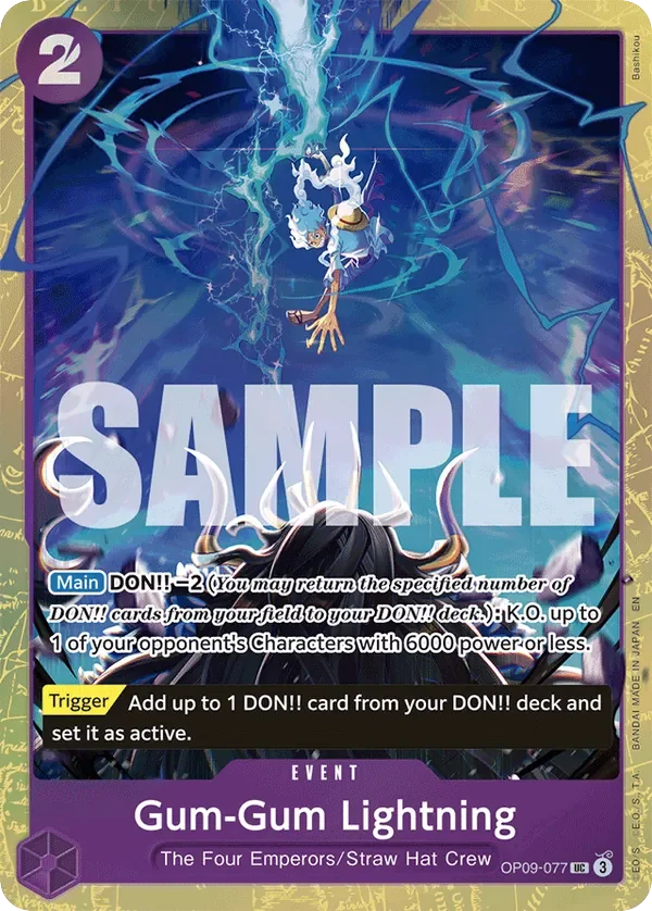 Gum-Gum Lightning · Emperors In The New World