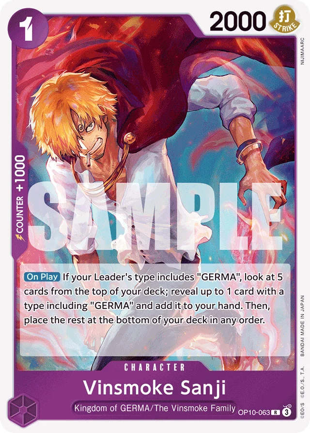 Vinsmoke Sanji · Royal Blood