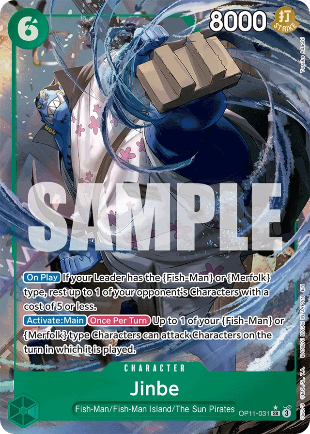 Jinbe · A Fist Of Divine Speed