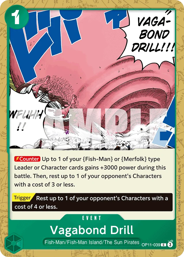 Vagabond Drill · A Fist Of Divine Speed