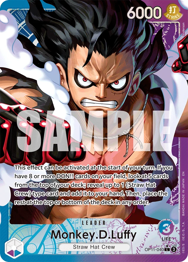 Monkey.D.Luffy · A Fist Of Divine Speed