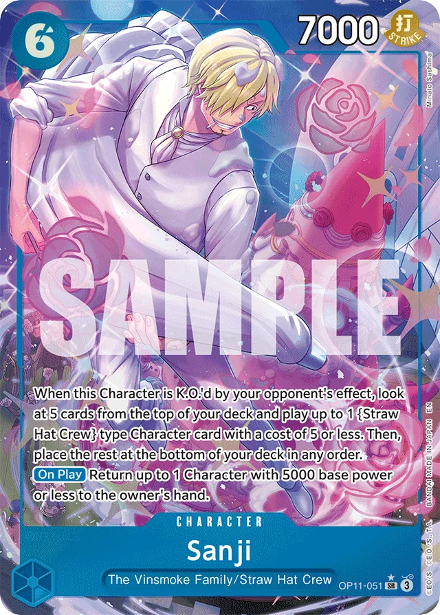Sanji · A Fist Of Divine Speed