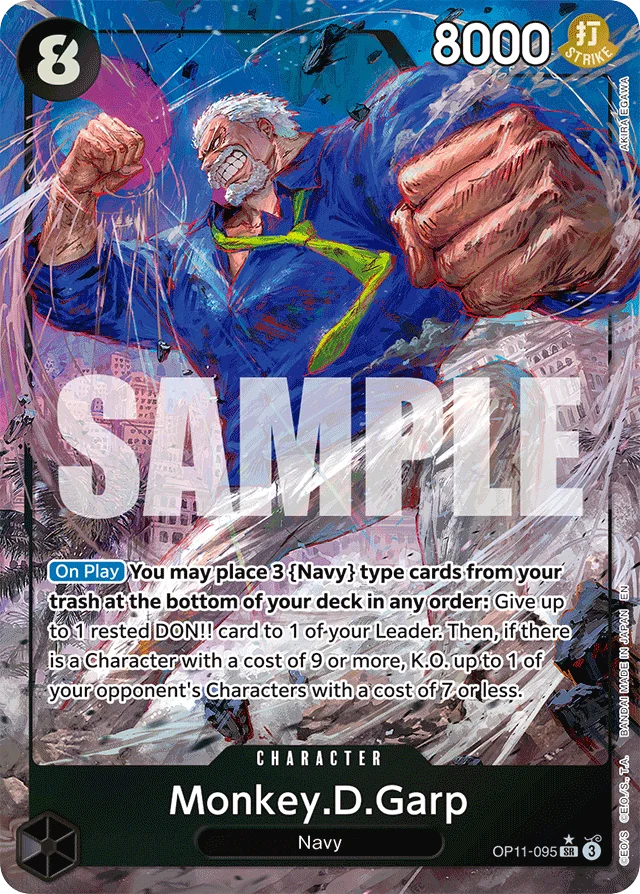 Monkey.D.Garp · A Fist Of Divine Speed