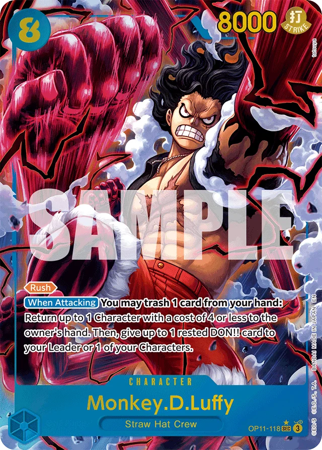 Monkey.D.Luffy · A Fist Of Divine Speed