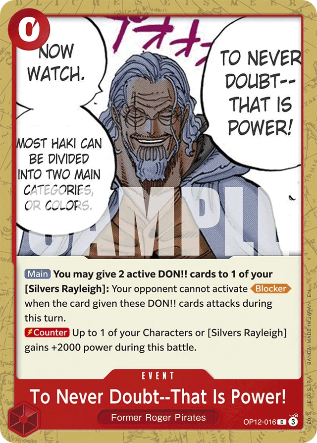 To Never Doubt--That Is Power! · Legacy of the Master