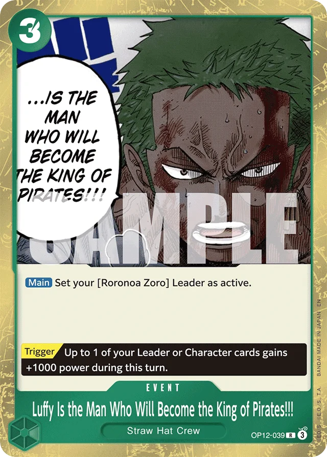 Luffy Is the Man Who Will Become the King of Pirates!!! · Legacy of the Master