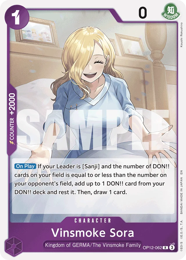 Vinsmoke Sora · Legacy of the Master