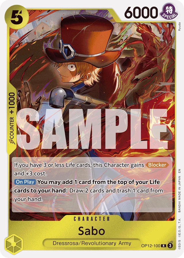 Sabo · Legacy of the Master