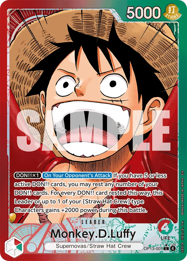 Monkey.D.Luffy · Carrying On His Will