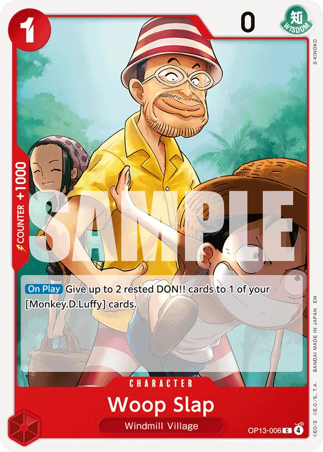 Woop Slap · Carrying On His Will