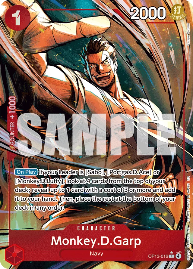 Monkey.D.Garp · Carrying On His Will