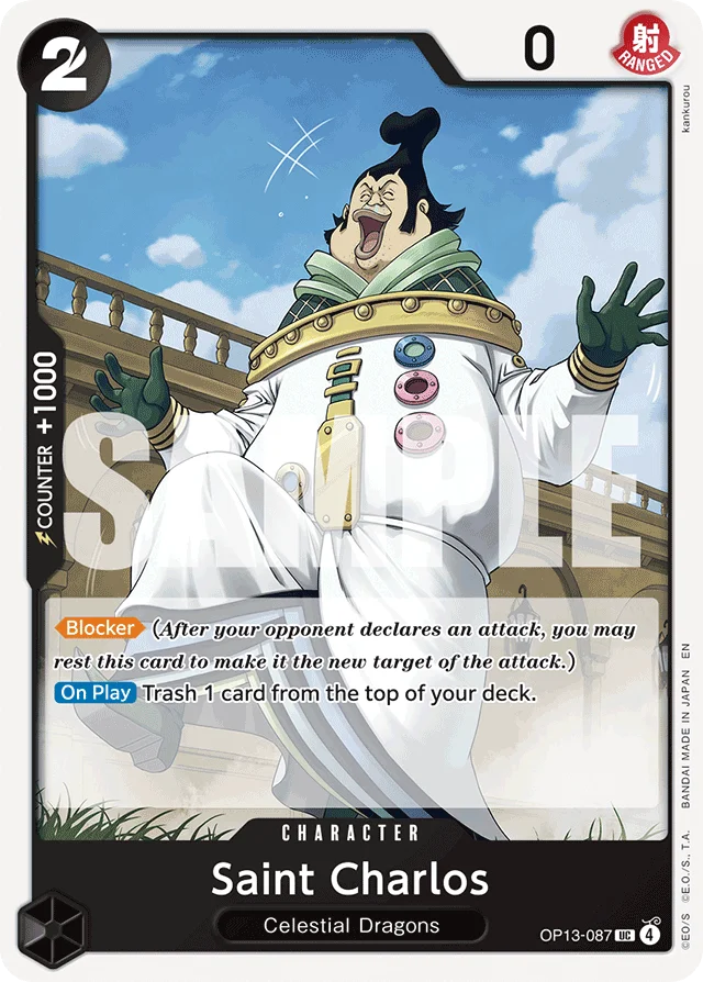 Saint Charlos · Carrying On His Will
