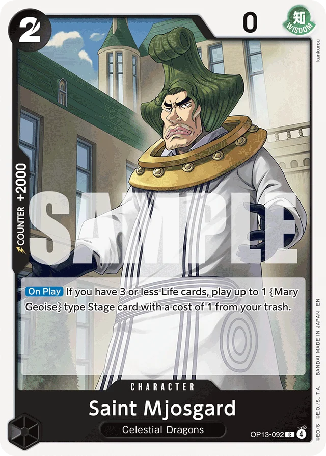 Saint Mjosgard · Carrying On His Will