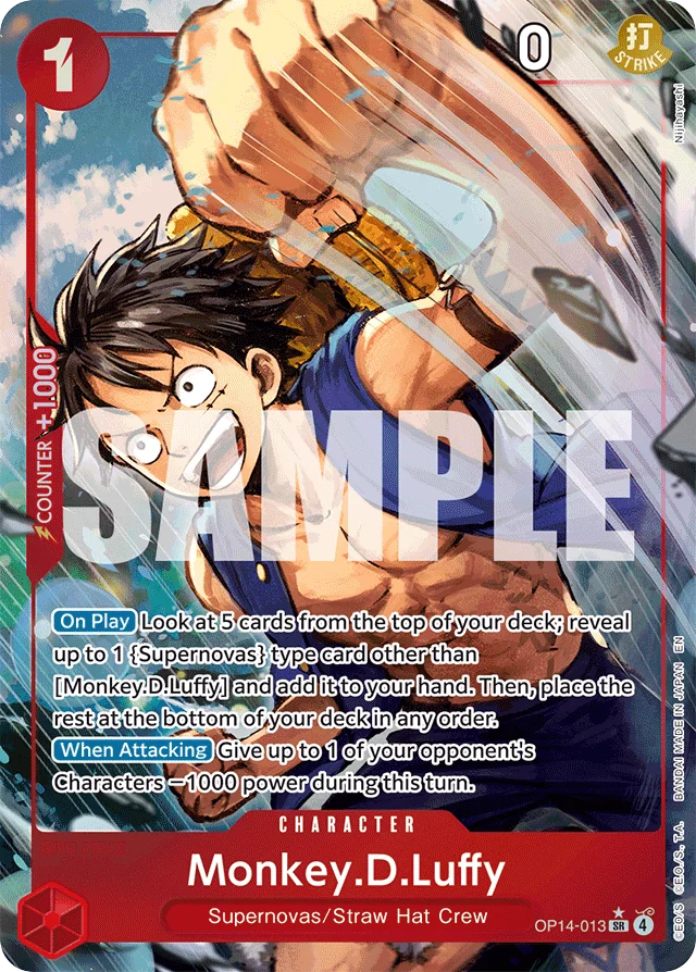 Monkey.D.Luffy · The Azure Sea's Seven
