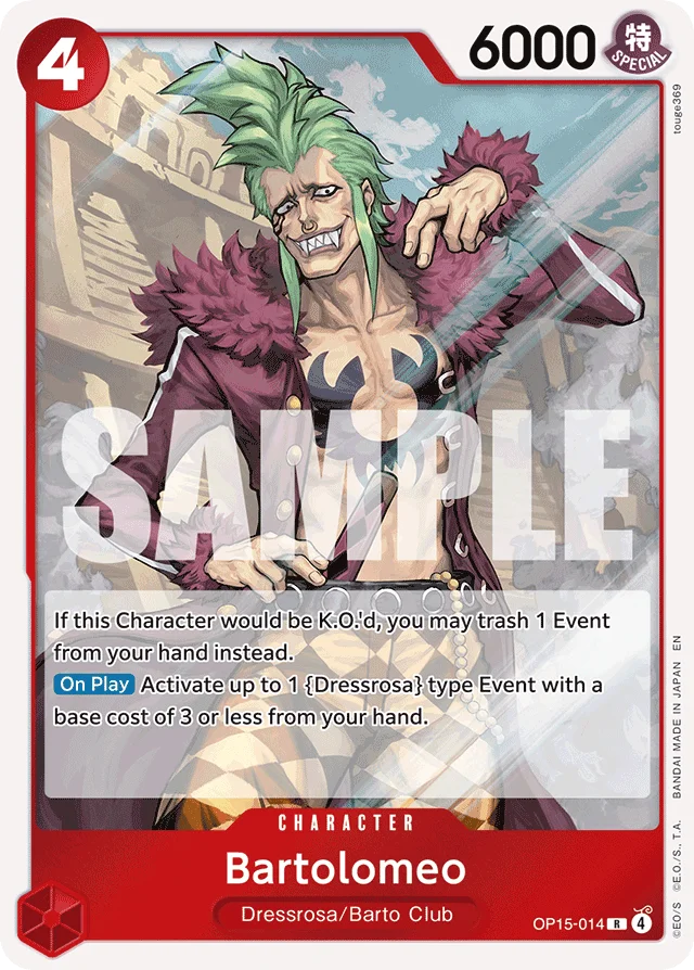 Bartolomeo · Adventure on Kami's Island