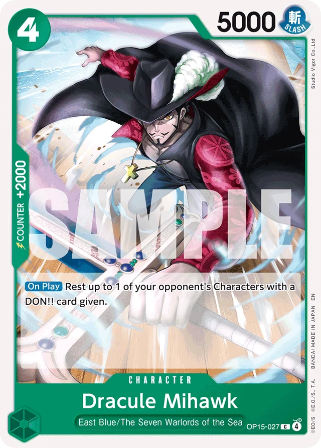 Dracule Mihawk · Adventure on Kami's Island