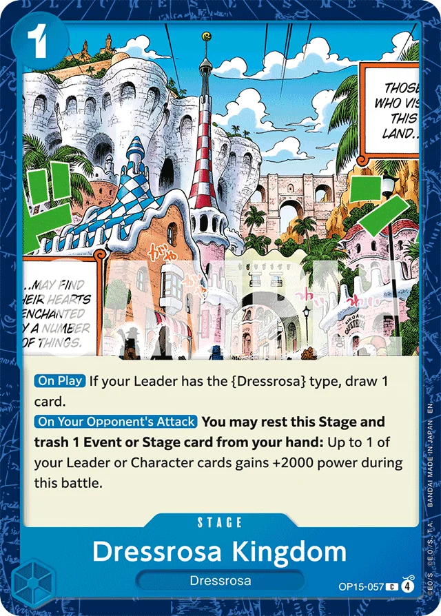 Dressrosa Kingdom · Adventure on Kami's Island