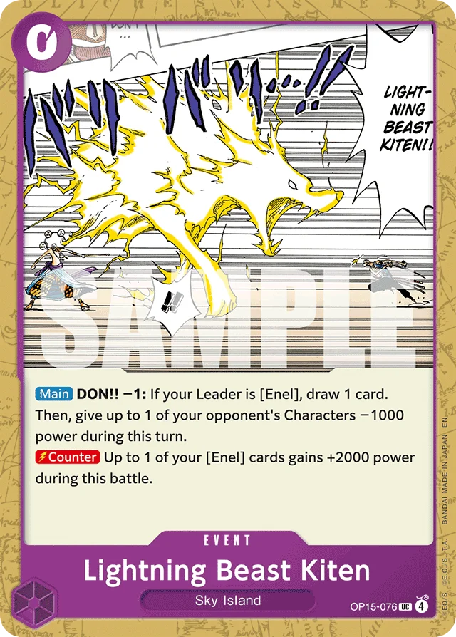 Lightning Beast Kiten · Adventure on Kami's Island
