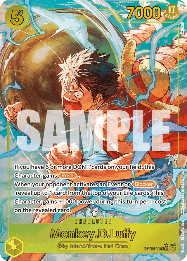 Monkey.D.Luffy · Adventure on Kami's Island
