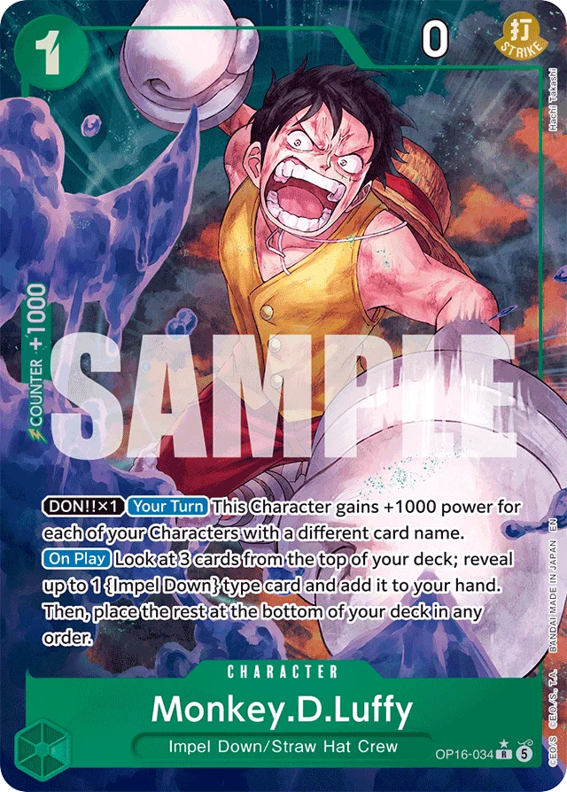 Monkey.D.Luffy · The Time Of Battle