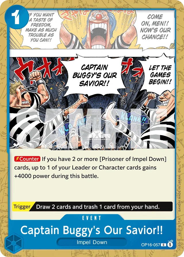 Captain Buggy's Our Savior!! · The Time Of Battle