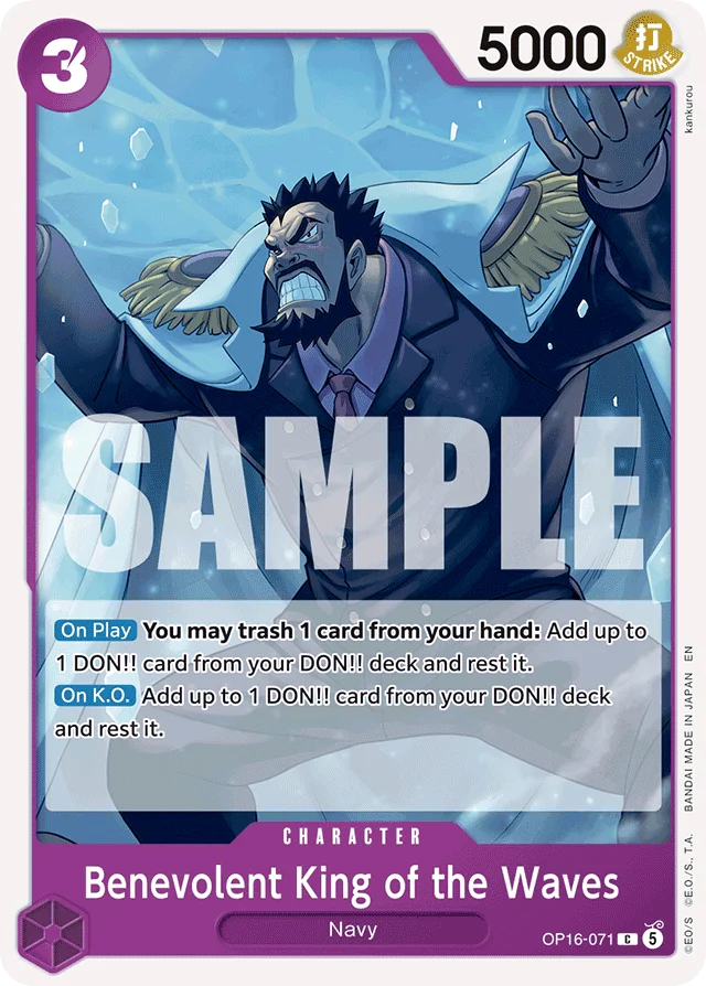 Benevolent King of the Waves · The Time Of Battle