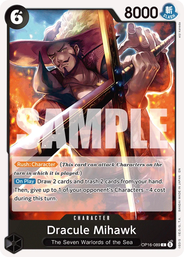 Dracule Mihawk · The Time Of Battle